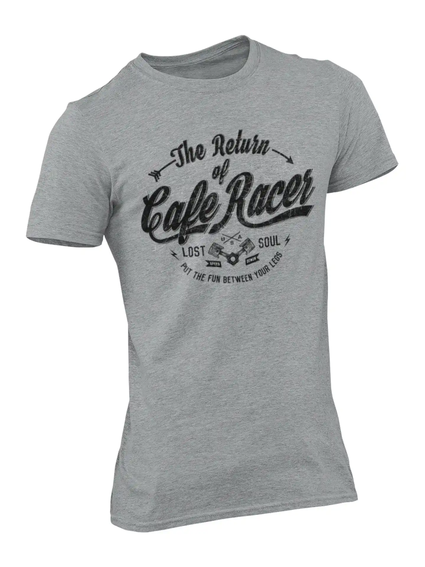 The Return Of Cafe Racer Put Fun Between Your Legs Biker T Shirt