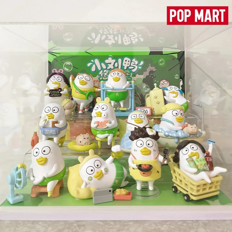 

POP MART Duckyos Leisure Life Series Blind Box Lovely Duck Figurine Warm Daily Style Trendy Toy Desktop Decor Collectible Gift