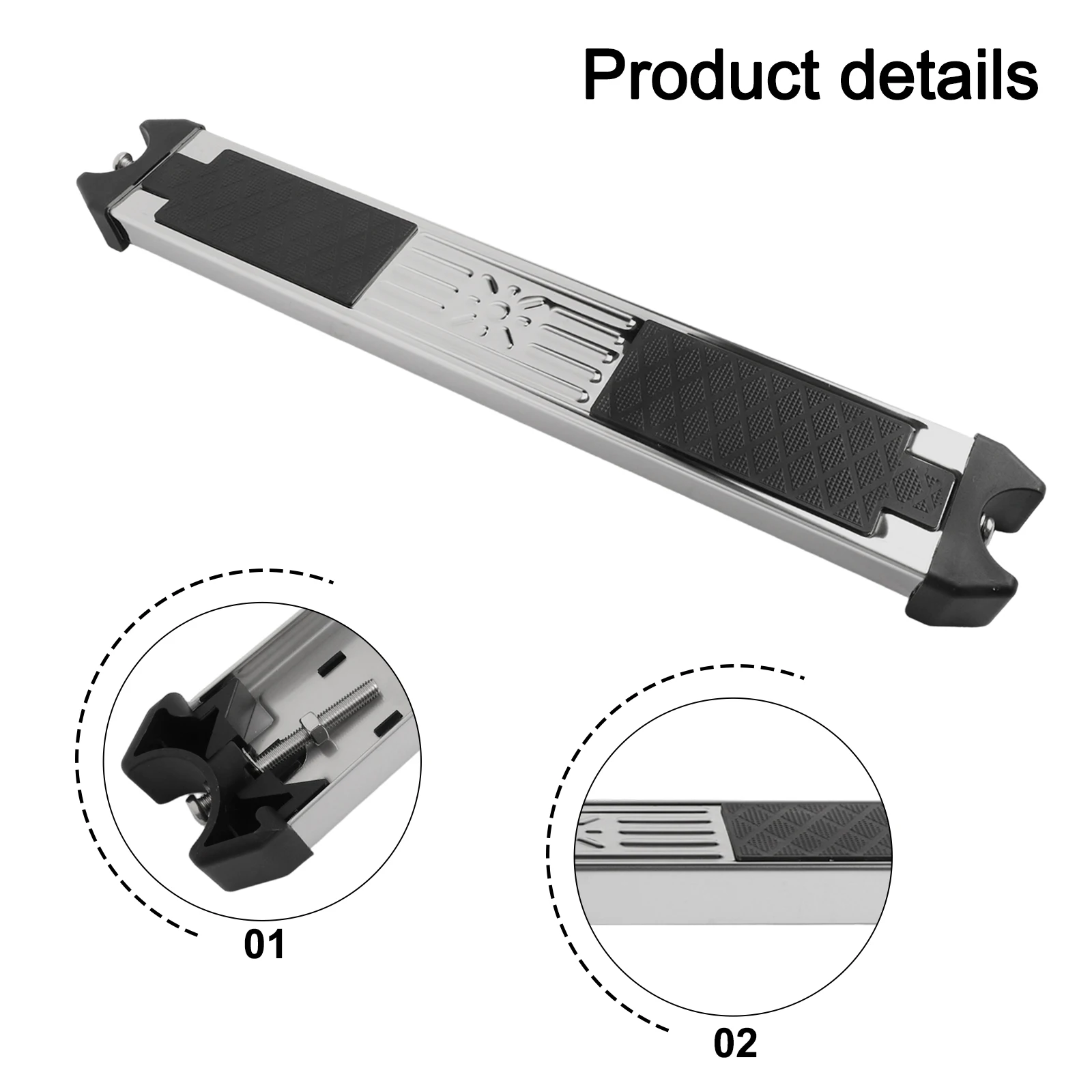 

Pool Maintenance Pool Ladder Steps Above Ground Ladder 50 X 7.5 X 2.5 Cm Easy To Install High-Strength Stainless Steel