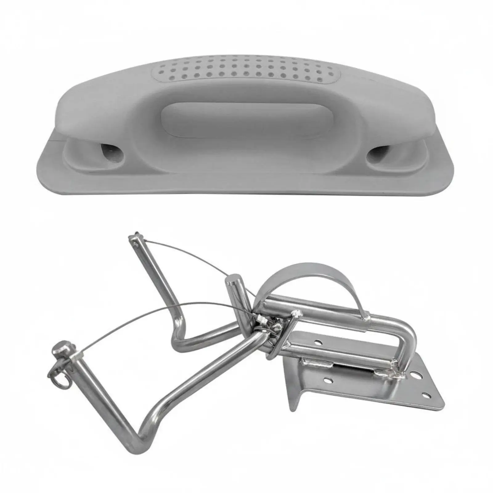 Marine Support Bracket 316 Stainless Steel Boat Dinghy Davit Mount for Inflatable RIB Tender Launch Retrieval System Hardware