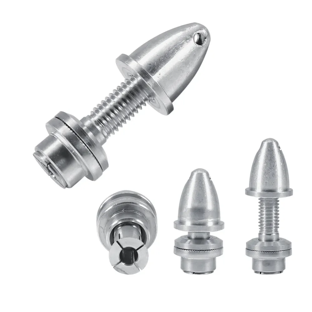 Verbesserte 5PCS3mm/3,17mm/4mm/5mm Aluminium Bullet Propeller Adapter Halter M5/M6/M8 für RC Flugzeug Spinner Quadcopter Motor Teile – Detail 6