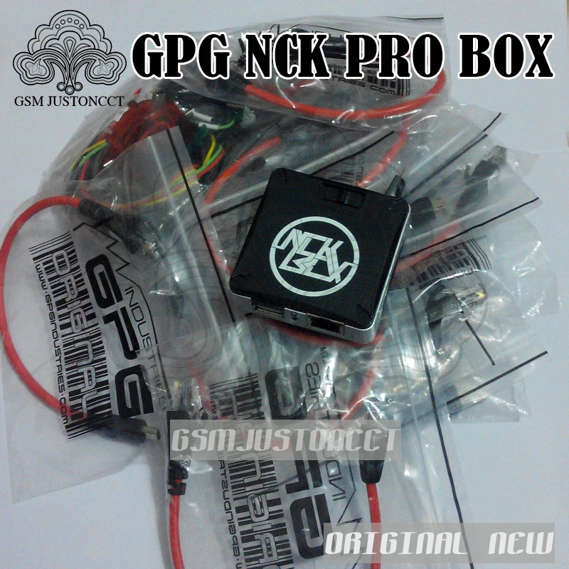 NCK Pro Box with 16 Cables Full Activation, Unlock and Repair, Flash, Support NCK + UMT, 2 in 1, New