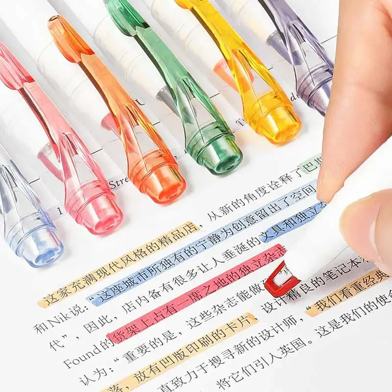 

5pcs/set Highlighter New Colors PROPUS Window Double-headed Student Painting Graffiti Soft Color Marker