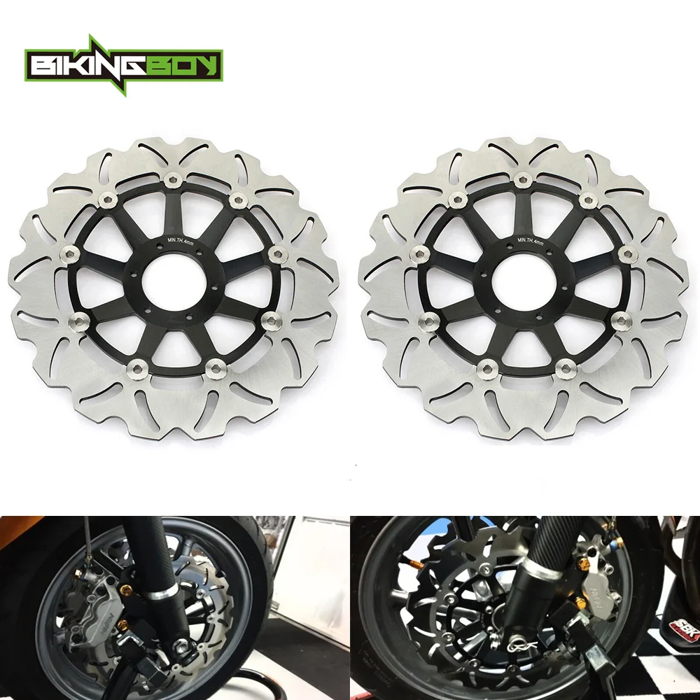 BIKINGBOY CBR900RR Fireblade 98 99 00 01 02 03 CBR929RR 00 01 CBR954RR 02 03 Front Brake Discs Disks Rotors CBR 900 929 954 RR