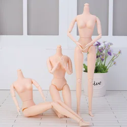 26CM Height Body Part for 30cm Doll 16 Joint Moveable Normal White Skin 1/6 Doll Toys for Children