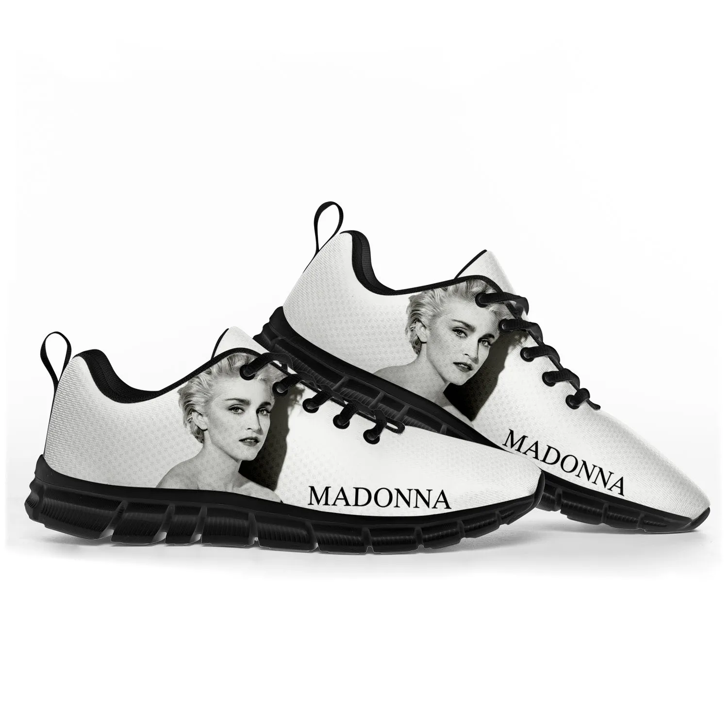 Madonna pop rock singer disco fashion Sports Shoes Mens Womens Teenager   Sneakers Custom High Quality Couple Shoes