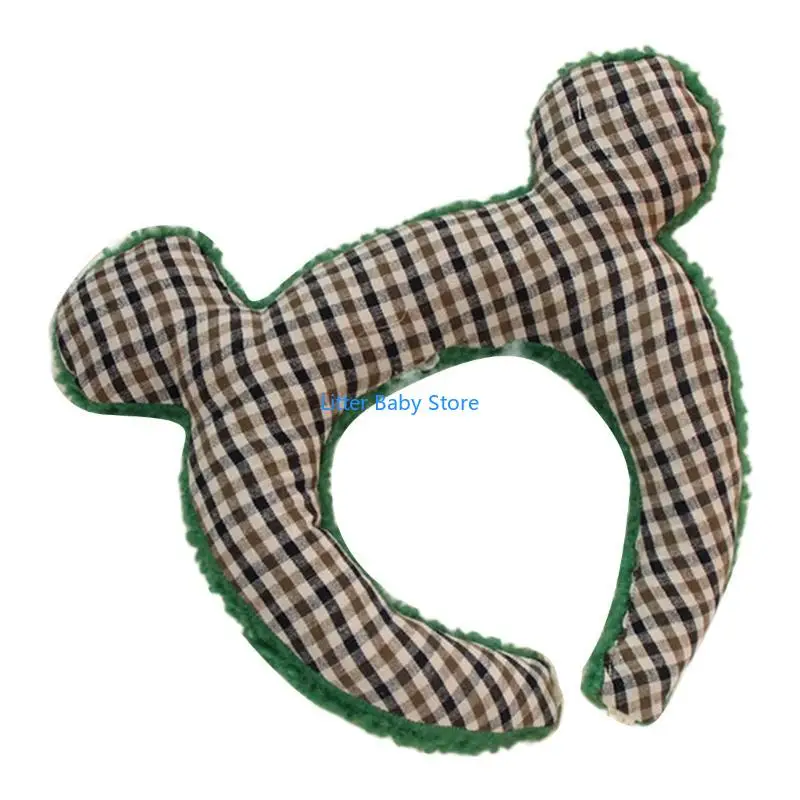 

N80C Fleece Hair Loop for Kids Girls Toddlers Infant Christmas Gift Cartoon Headband