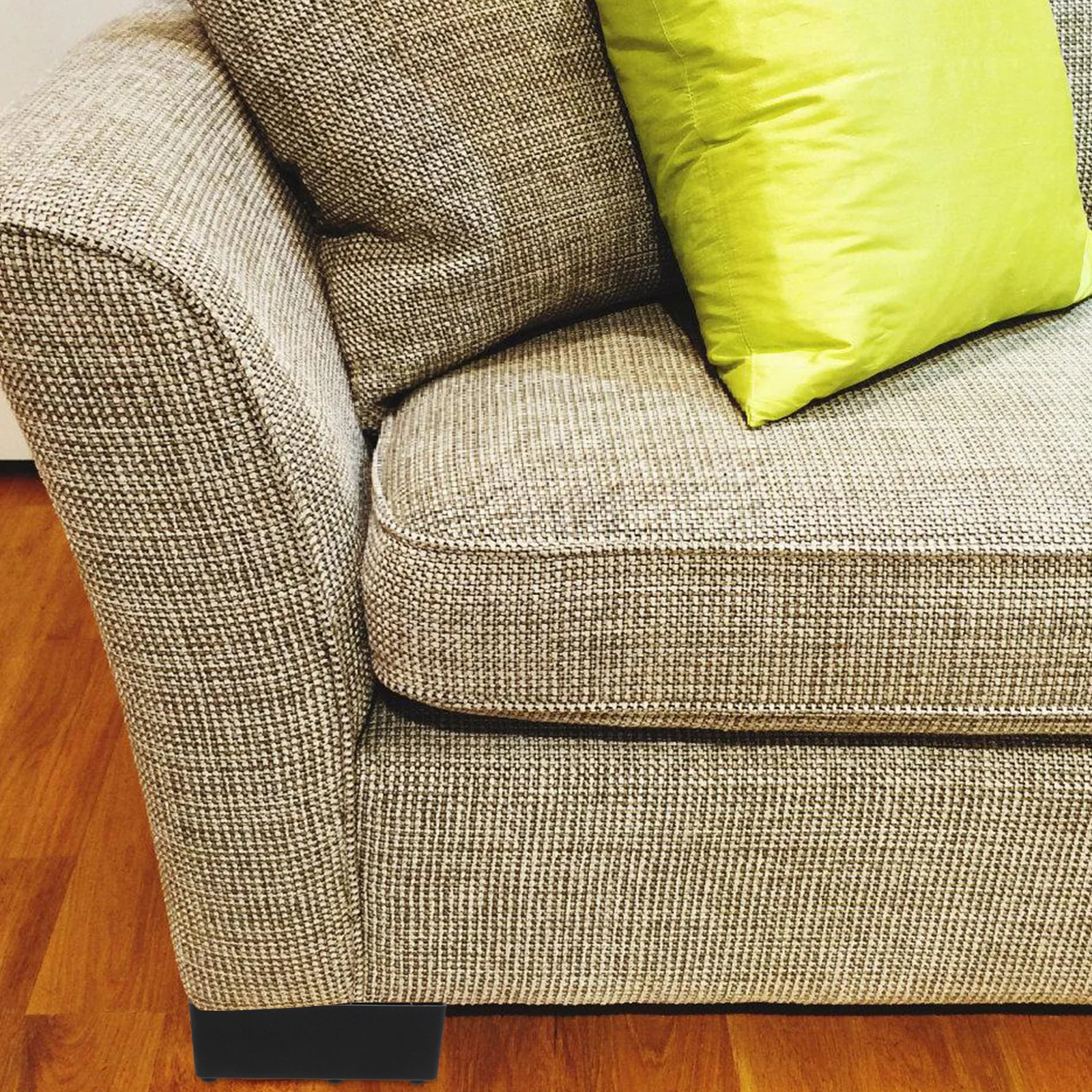 4 قطعة الأثاث البلاستيكي الناهضون 4 بوصة الثقيلة السرير المصاعد ل أريكة خزانة غسالة الجدول مكتب كرسي الساقين كتل التخزين #2