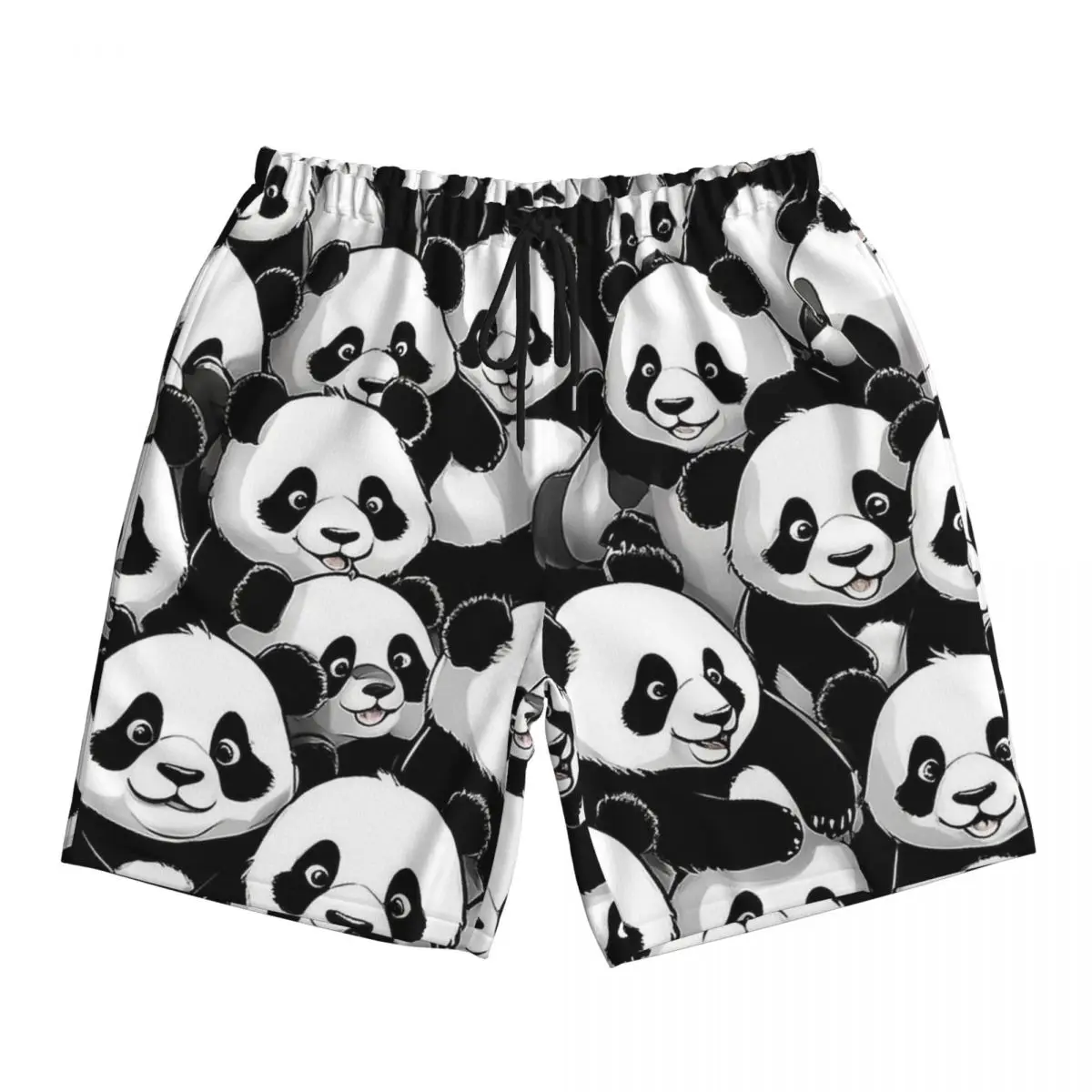

Купальники Шорты с пандой Летние стильные пляжные шорты Мужские дизайнерские дышащие плавки для бега и серфинга