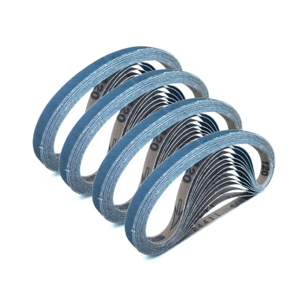 lixar correias para madeira faixa de tela abrasiva metal macio moagem polimento 33010 mm 52020 mm 45315 mm 91550 mm p40 p1000 10 pcs 01