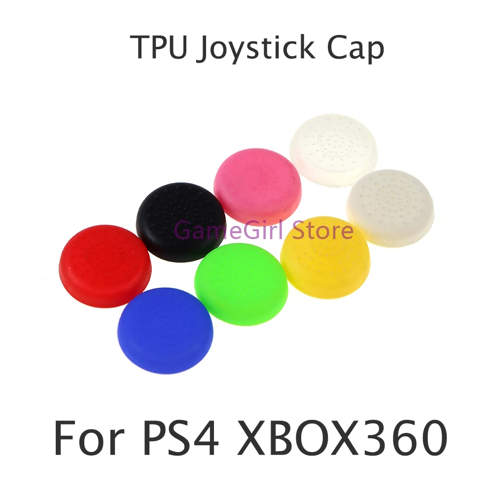 

10pcs For PS4 PS5 XBOX360 PS3 XBOX Series ONE Controller TPU Anti-Slip Protective Rocker Thumb Stick Joystick Cap