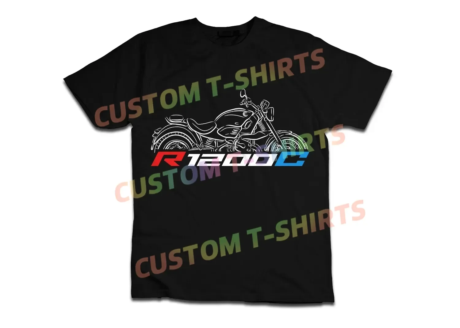 

2025 Men T Shirt Casual R1200C Motorcycle for Riders T-shirt Graphic Summer Short Sleeves 100% Cotton S-3XL Cool Tee