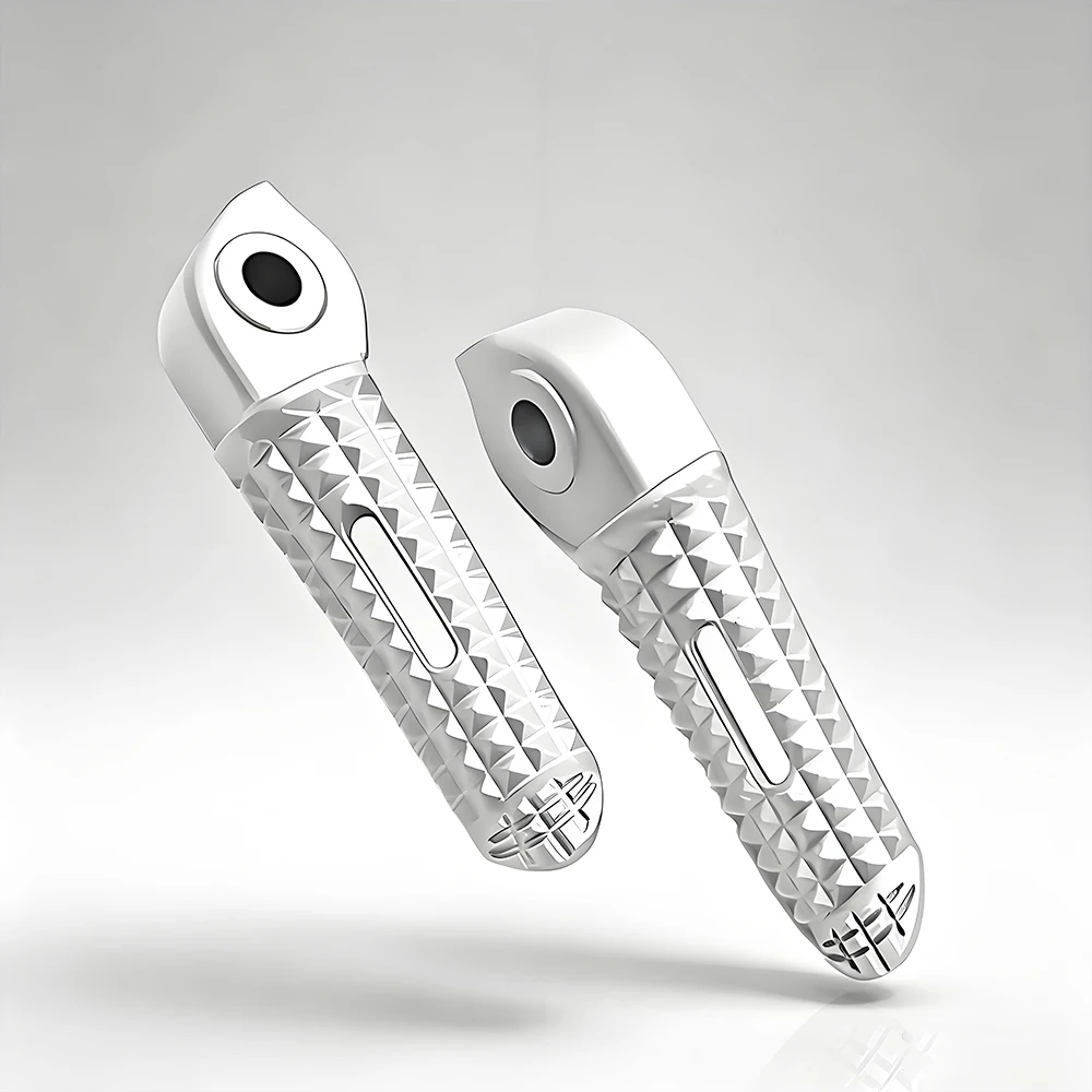 CNC Aluminum Rear Passenger Foot Pegs for Triumph Trident 660 2021-2025, Motorcycle Modification Sturdy Pillion Footrest Set