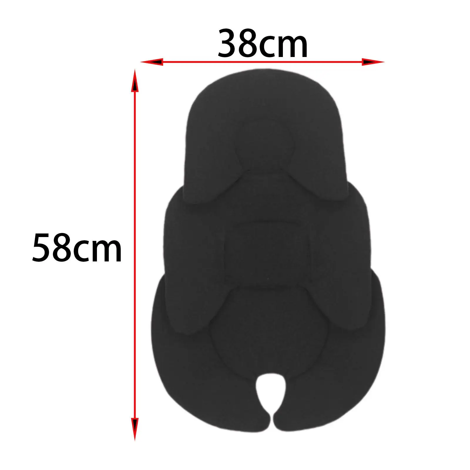 Stroller Cushion Breathable Newborn Head Neck Support Pillow Children Stroller Accessories Seat Pads Cart Mat for Pushchair Car