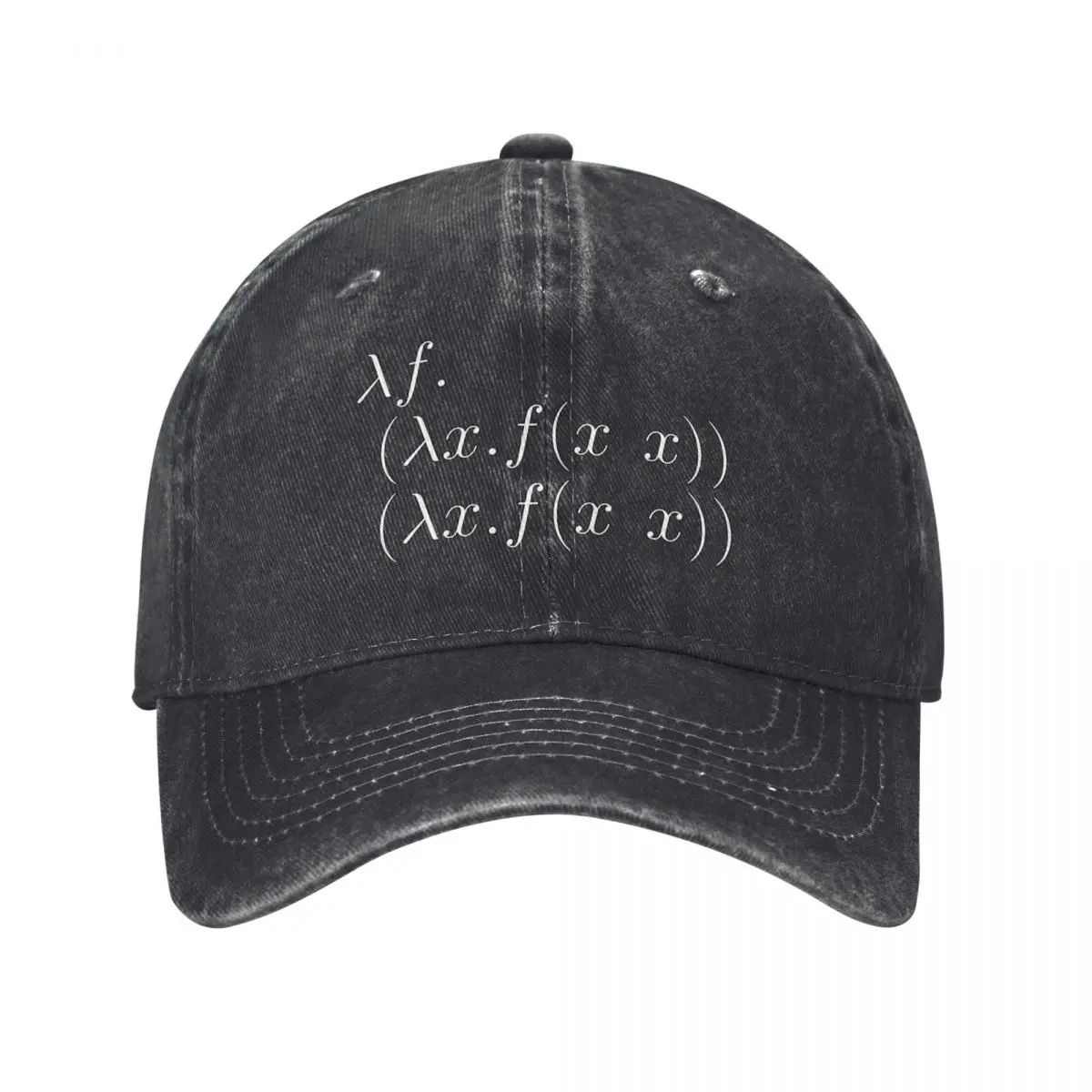 Y Combinator Lambda Calculus Baseball Cap Sports Cap birthday Designer Hat Rave Men's Baseball Women's