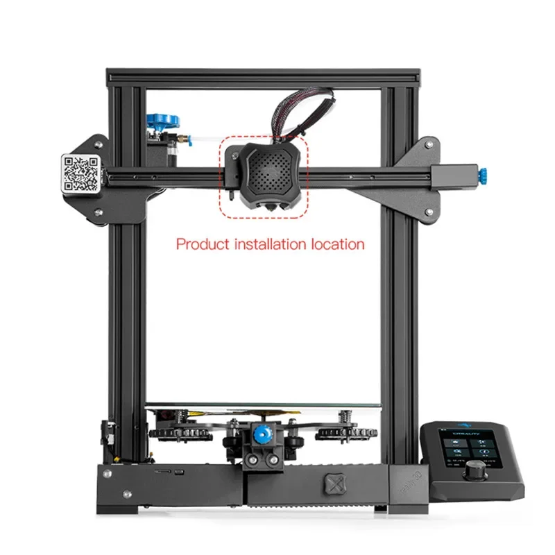 CREALITY 3D Ender 3 V2 Full Hotend Kit Strong Wear Resisting Print freely for Ender-3 V2 Original Hotend Kit 3D Printer Part