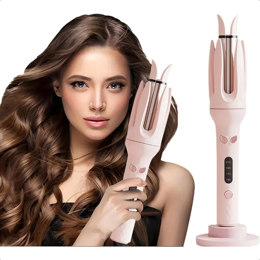 

Automatic Curling IronFour Temperature Levels can be SelectedRotating Curling IronDiameter 28mm Anti Rotating Curling Wand for