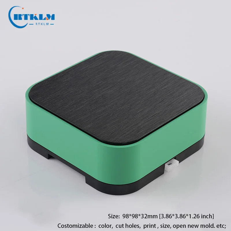 Housing for electronics abs plastic junction box diy instrument case plastic project box 98*98*32mm