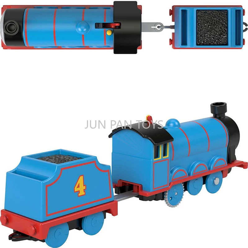 Original Thomas & Friends James Motorized Toy Train Engine for Preschool Kids James Gordon Engine Train Toys Boys Birthday Gift