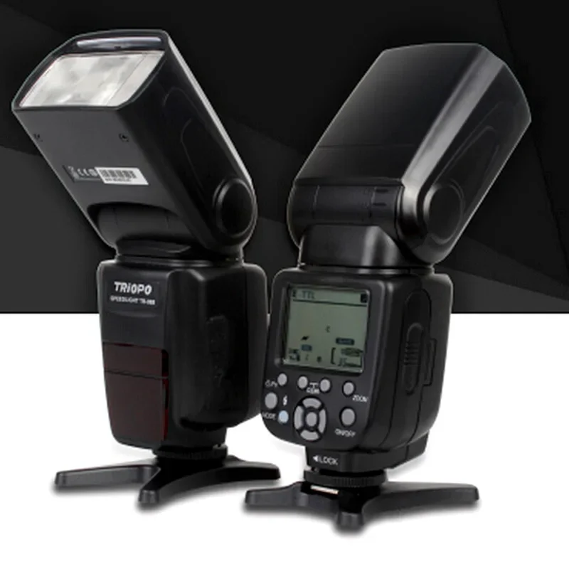 

TRIOPO TR-988 TTL Flash светильник Professional Speedlite Sync Camera Flash для Canon Nikon d5300 d200 d3400 d3100 DSLR Cameras