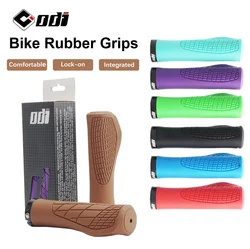 ODI MTB Bicycle Grips Shockproof Bike Handlebar Cover Anti-Slip Lock-on Grips Ergonomic Cycling Rubber Large Pad Handle Parts