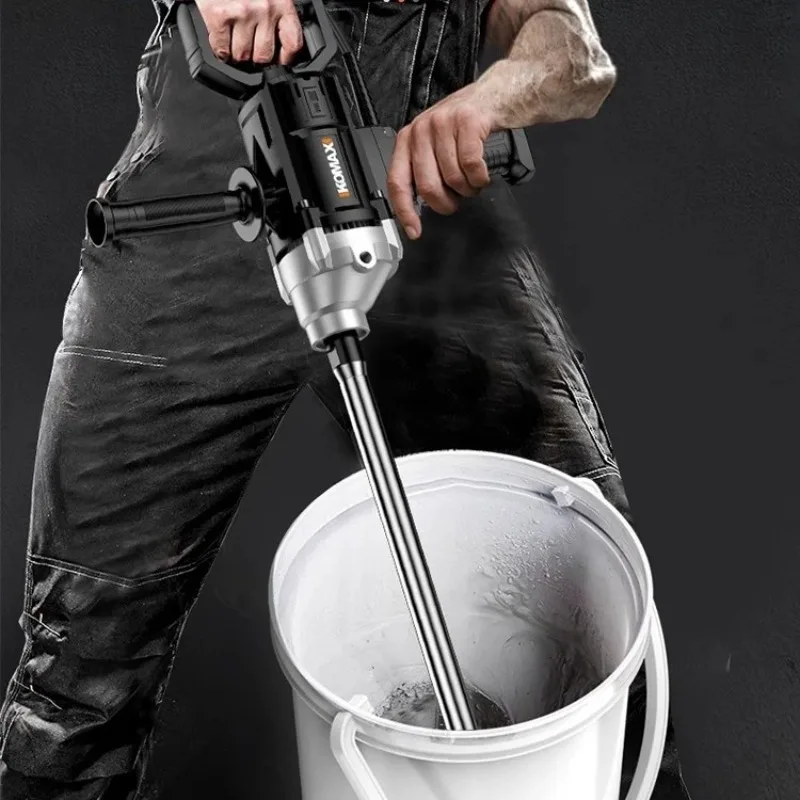 

220V 1200W Multifunctional Mixer, High-power Putty Powder, Paint, Cement Mixer, Electric Ash Machine, Hand-held Electric Drill