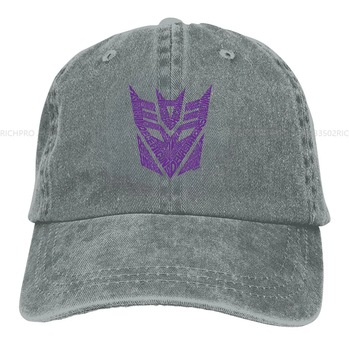 Decepticons Purple Baseball Cap Men Hats Women Visor Protection Snapback Autobots Caps