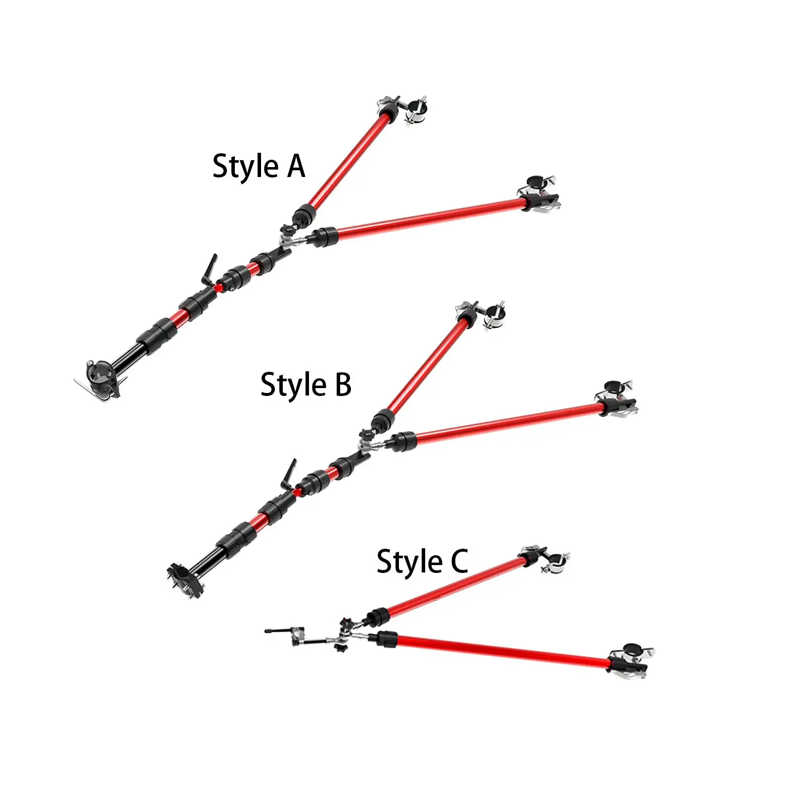 Bike Trailer Connector Connecting Rod Easily Install Good Performance Flexible Attachment Universal for Camping Cart