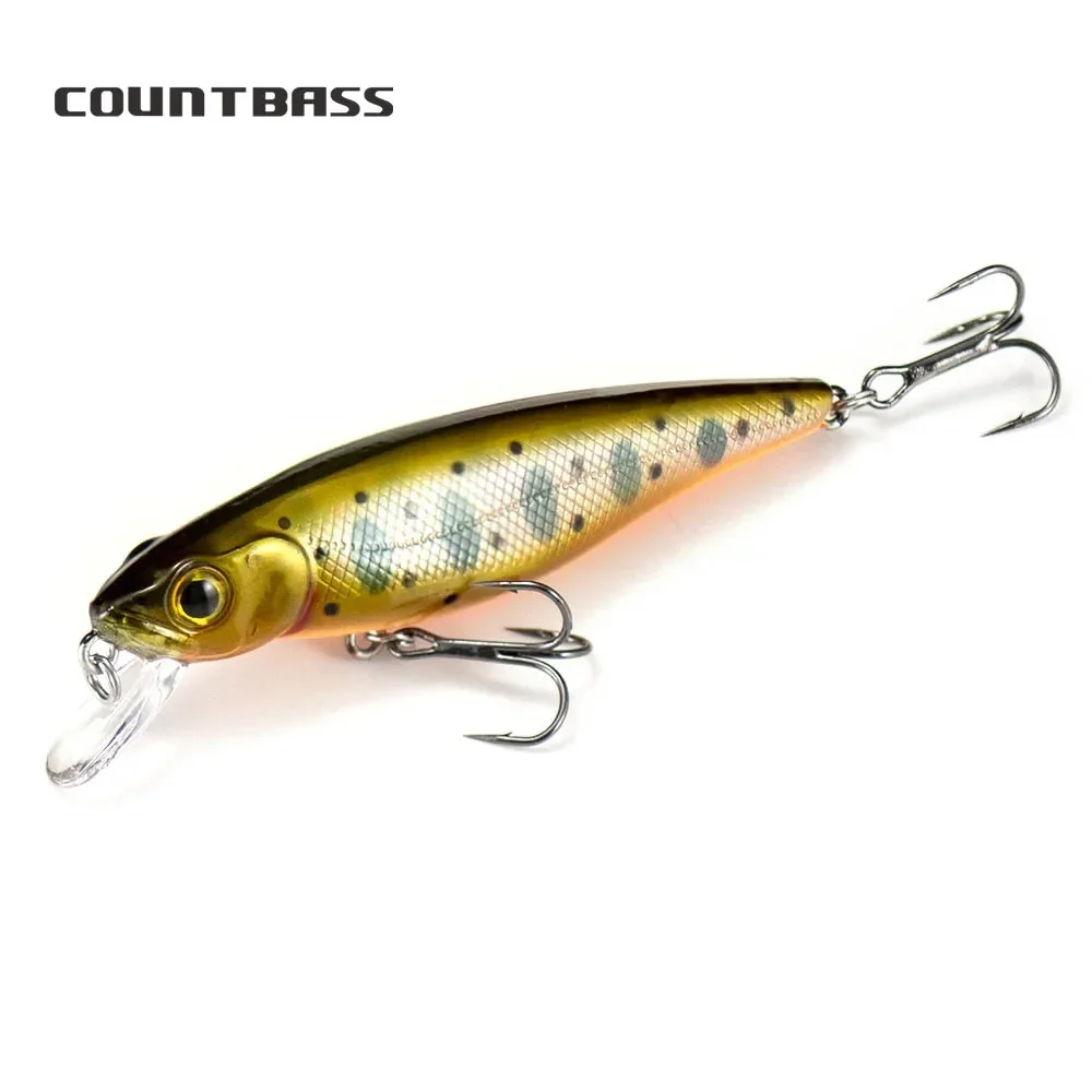COUNTBASS Minnow 77mm 9g – Señuelo flotante Jerk agua dulce - imagen 2