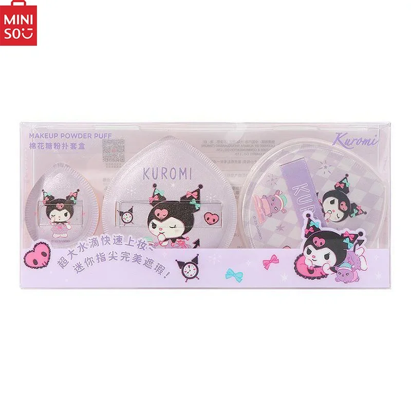 Miniso Sanrio Collectie Kuromi Kaneel Hond Oversized Suikerspin Kussen Poeder Bladerdeeg Echte Geautoriseerde Voorraad