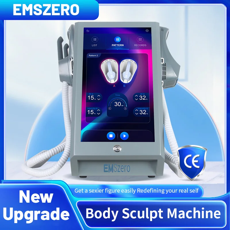 Máquina para esculpir el cuerpo EMSzero RF, 6500W, 2000HZ, con 4 asas, máquina de adelgazamiento de estimulación para salón de belleza