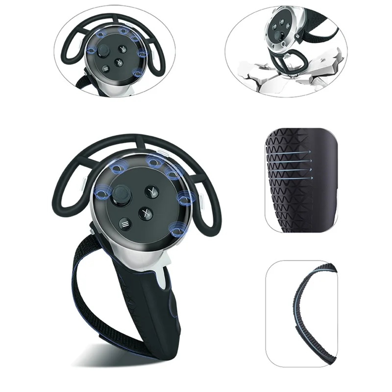 GROCE-Handle Cover Frame Handle Accessories Does Not Block The Signal Anti-Fall Anti-Collision Black