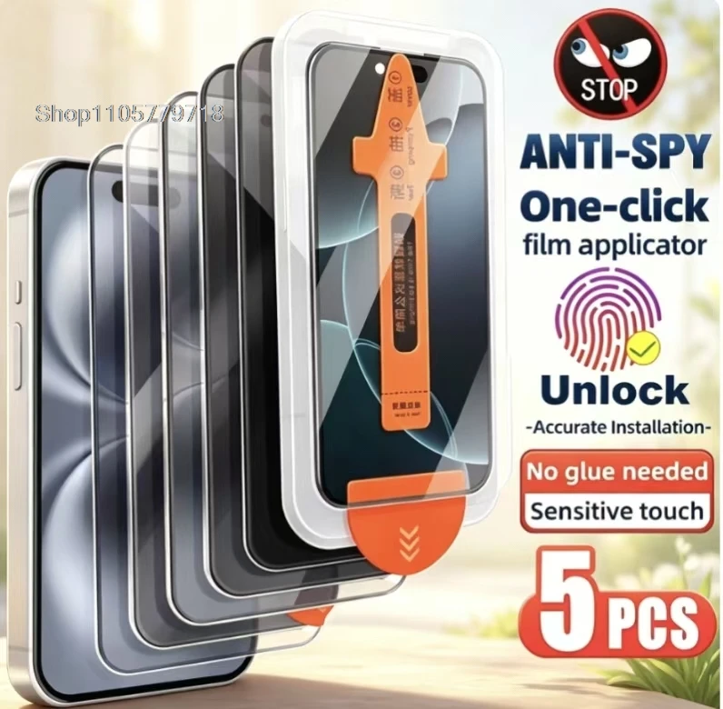3/5PCS Privacy Screen Protector For Samsung S26 Ultra A57 A56 A37 A36 A55 A35 A26 A17 A16 S25 S24 S23 Plus Unlock Tempered Glass