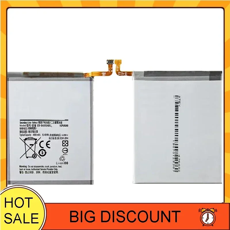 EB-BA505ABU 4000mAh Replacement Mobile Phone Battery For SAMSUNG Galaxy A50 A505F SM-A505F A505FN/DS/GN A505W A30s Batteries