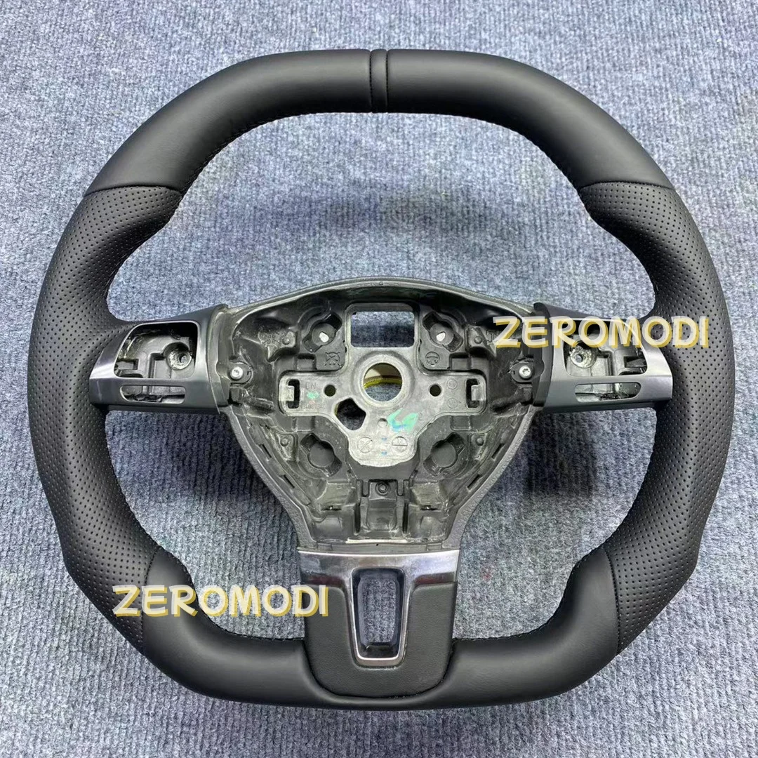 For VW Volkswagen Golf 6 MK6/ Amarok / Scirocco / Magotan / Passat / SAGITAR 100% Real Carbon Fiber Steering Wheel  (No Paddles)