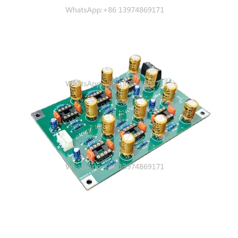 HIFI Class A Power Amplifier OPA2604 NE5532 OP AMP Preamp Board Refer To MBL6010 DC12V-15V
