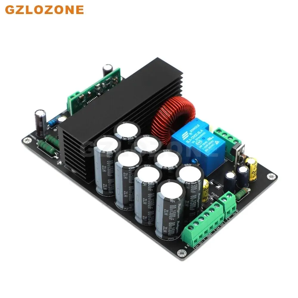 IRS2092พลังงานสูง + บอร์ดขยายสัญญาณโมโน IRFB4227คลาส D HiFi 1000W