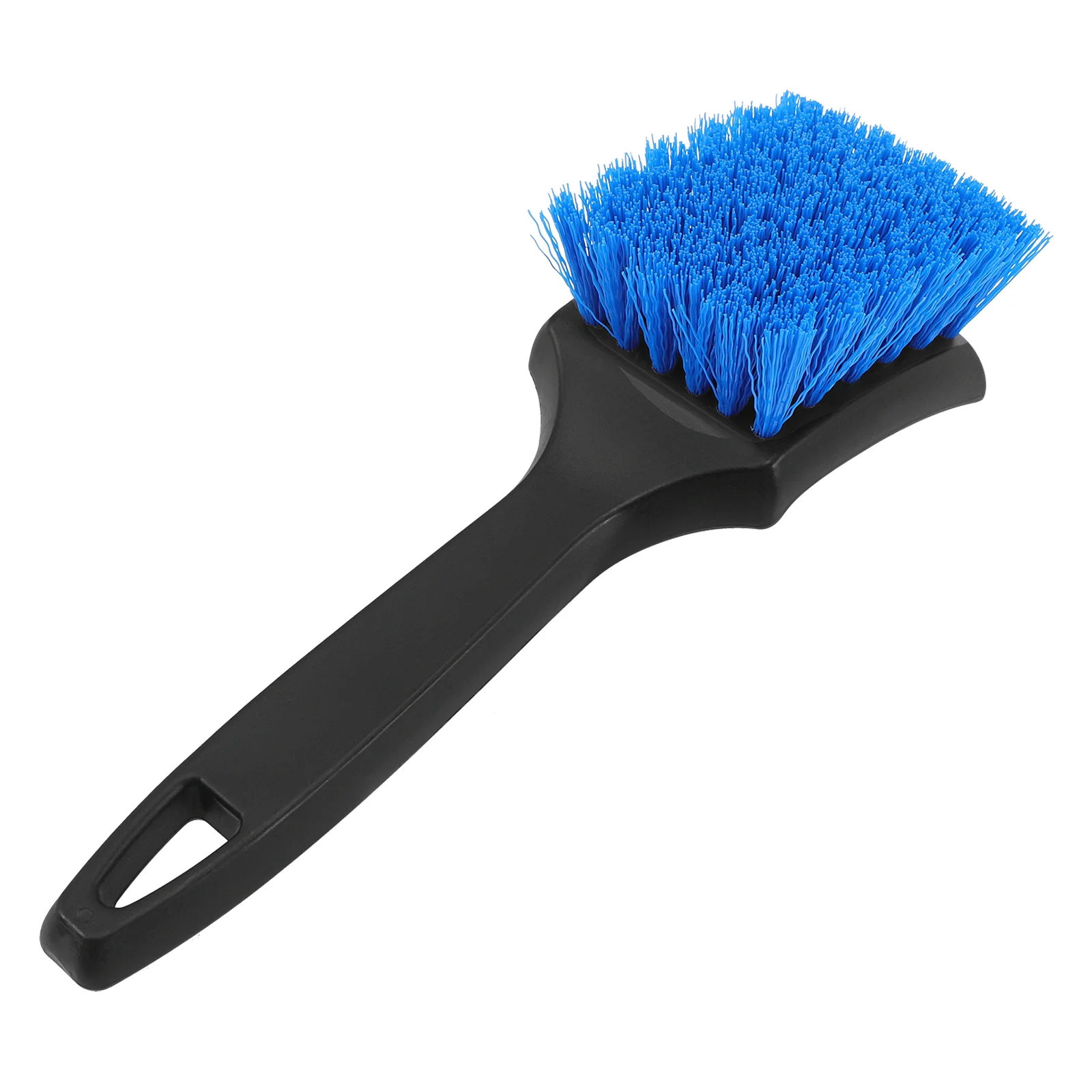 Tire Brush Car Wheel Cleaner for Rim Short Handle Hub Cleaning Tires Pp Silk Plastic Detailing