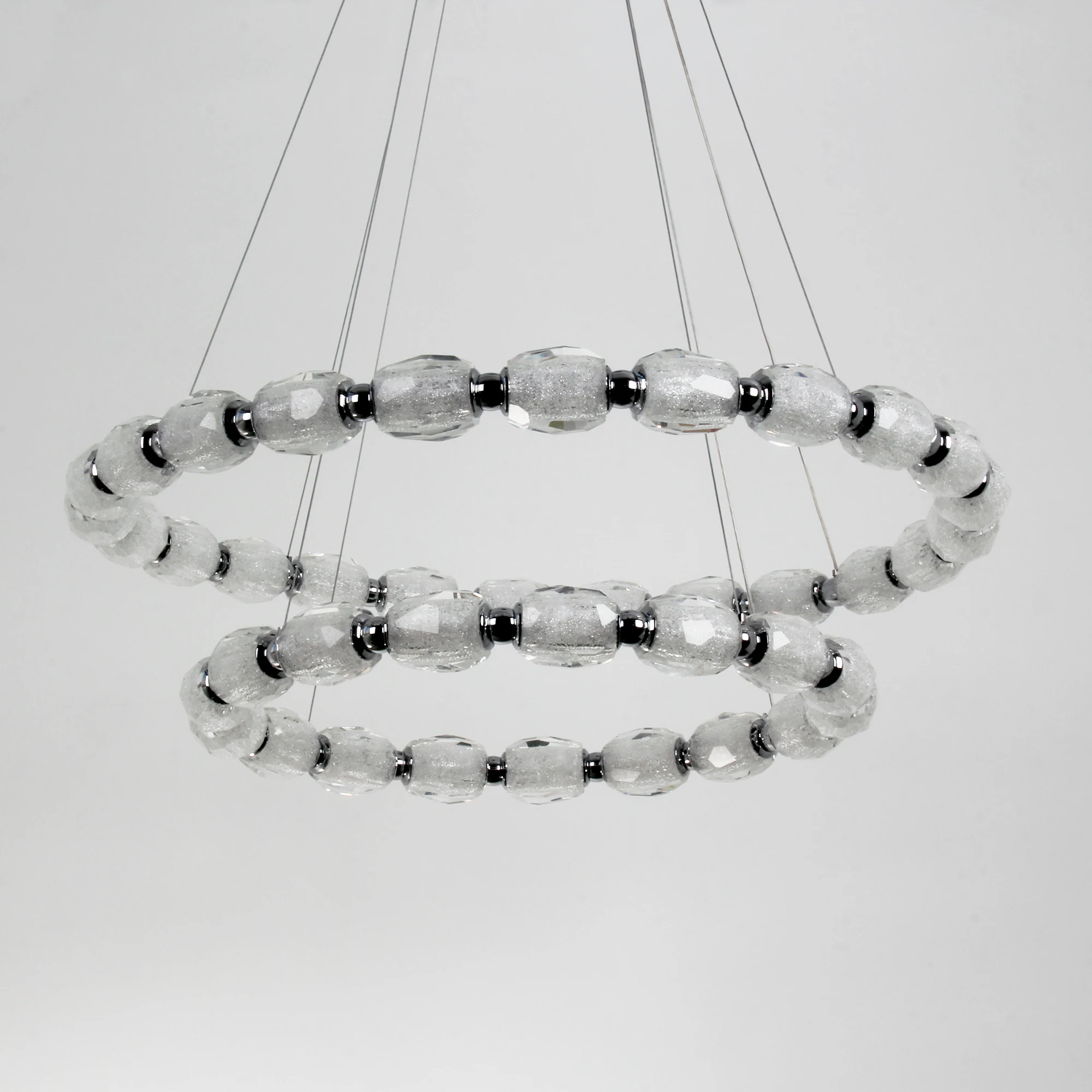 Modern minimalist luxury crystal wall lamp creative designer bedroom lamp living room crystal