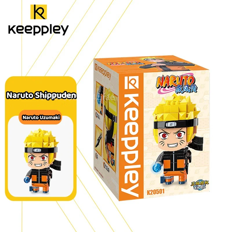 Keeppley Naruto Building Block Toys Classic Anime Character Combination Toys Children\'s Trend Toys Creative Birthday Gift