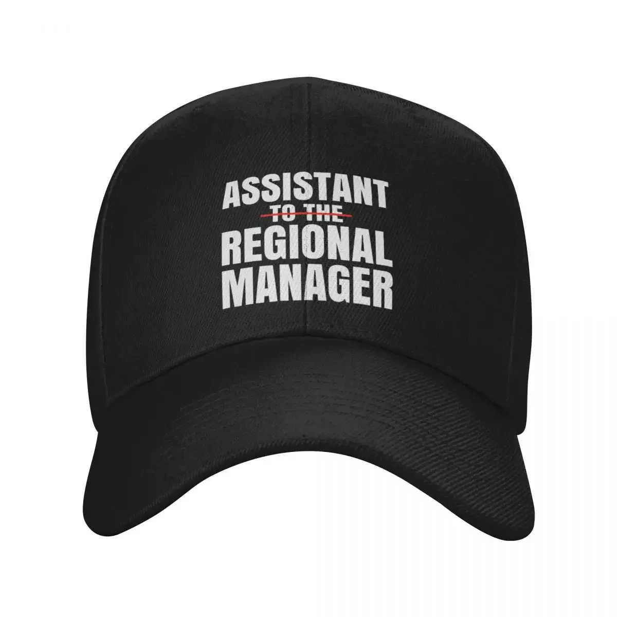 Assistant To The Regional Manager - Office Funny Tv Show Baseball Cap fashionable custom Hat black For Men Women's