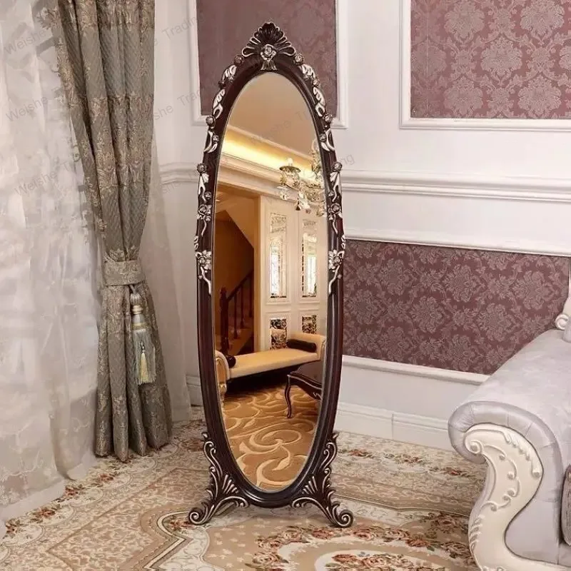 Small Nordic Black Mirrors Full Body Living Room Decorative Mirrors Full Body Designer Elegant Specchi A Pavimento Furniture