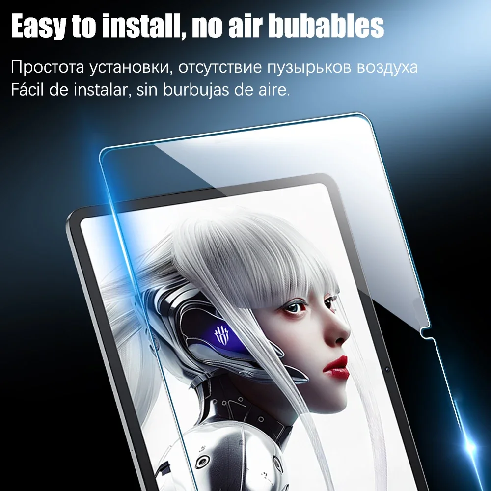 2 قطعة 9H HD واقي للشاشة من الزجاج المقسى لـ ZTE Redmagic Astra Gaming 3 Pro 9.06 "Nova 10.9 بوصة 2025 اللوحي المضاد للخدش