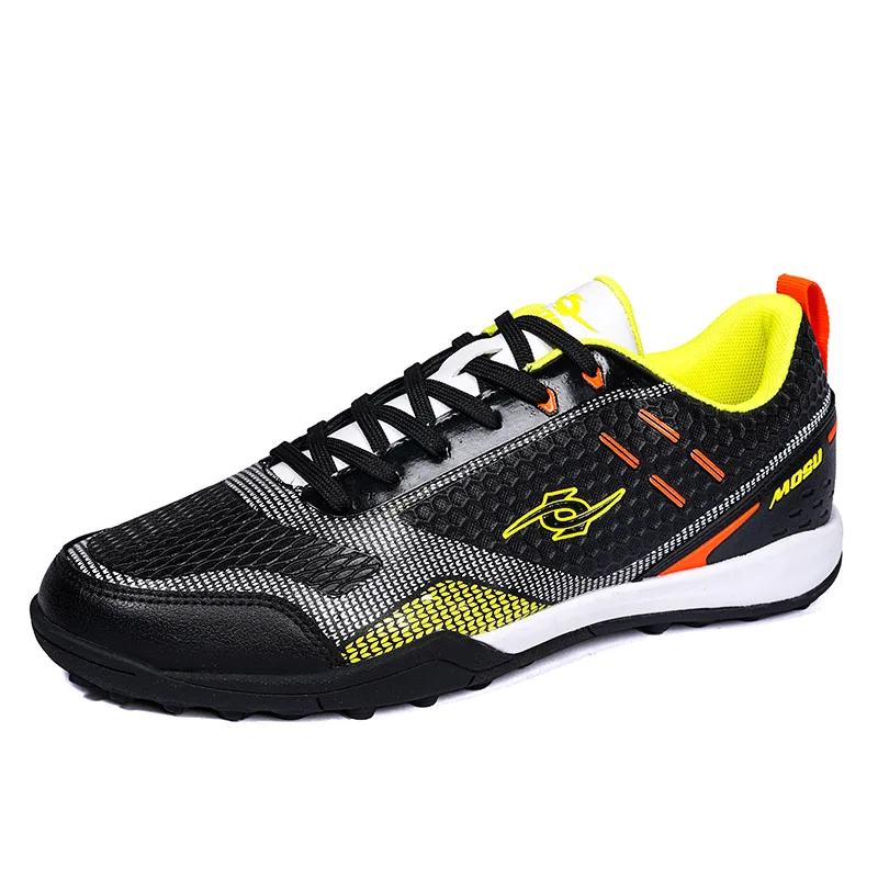

High Quality Men Soccer Shoes Indoor Fast Football Shoes Professional Non-Slip Low Cut Football Shoes Sneaker Match Ultralight
