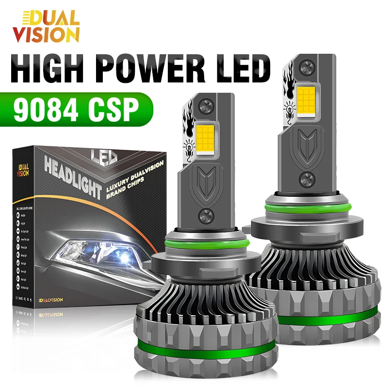 

1700W H7 H4 H11 Led Headlight 9084 CSP Canbus H1 H8 9005 HB3 9006 HB4 9012 High Low Beam Turbo Auto Fog Light 6000K White