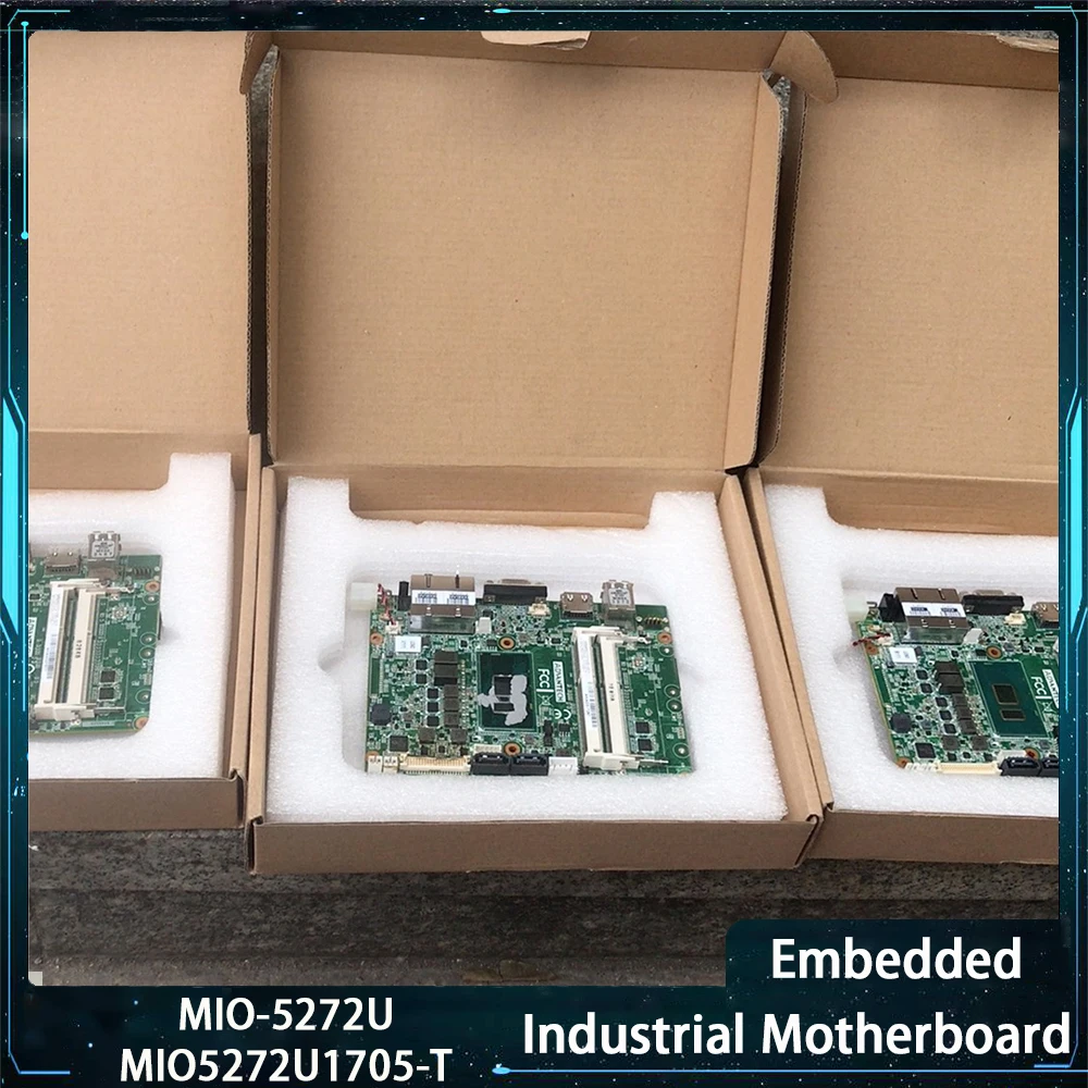 1 PCS For Advantech DDR3L USB 3.0 3.5'' Embedded Industrial Motherboard MIO-5272U MIO5272U1705-T