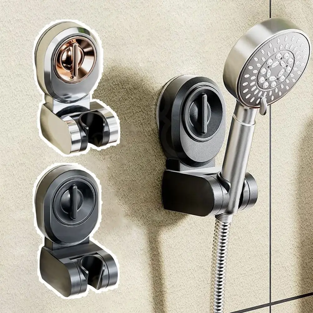 Nouveau Support de pomme de douche à ventouse, Support de douche mural relocatable, Support de douche réglable