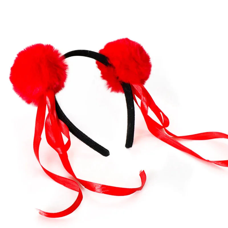 Ne Zha Cosplay bandeau film Zezha Mo Tong Nao Hai Anime NeZha bandeau de cheveux couvre-chef mignon cerceau de cheveux accessoires de cheveux