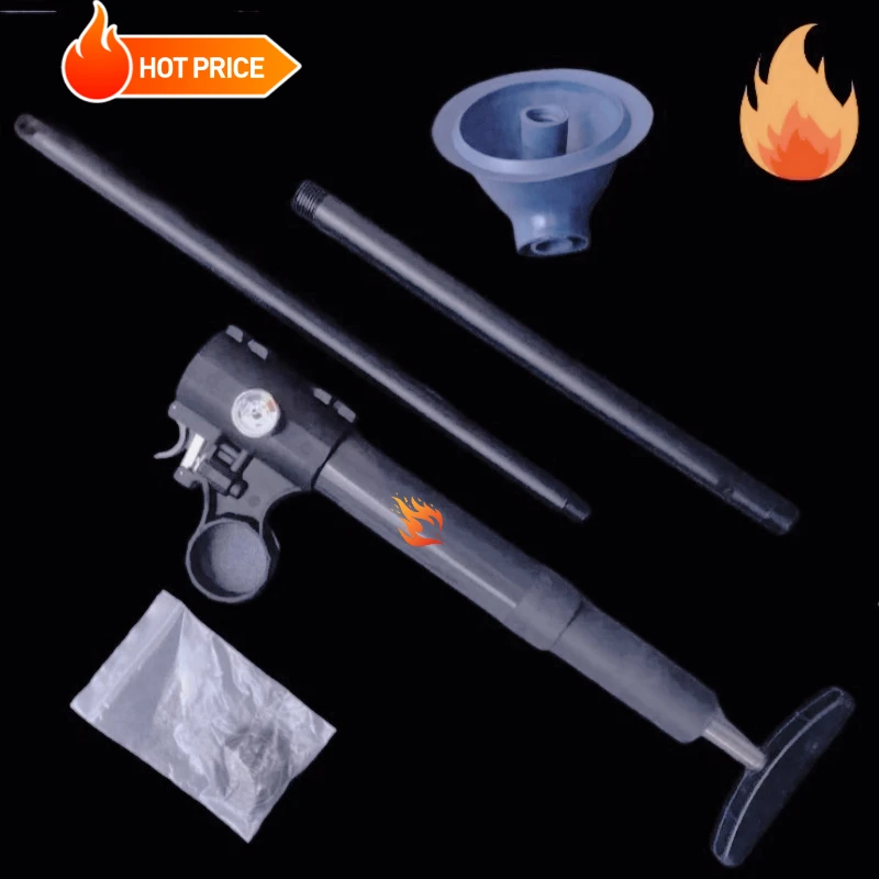 Portable High Pressure 30psi Jet Sewer Dredger Inflatable Toilet Dredger and Drain Cleaner