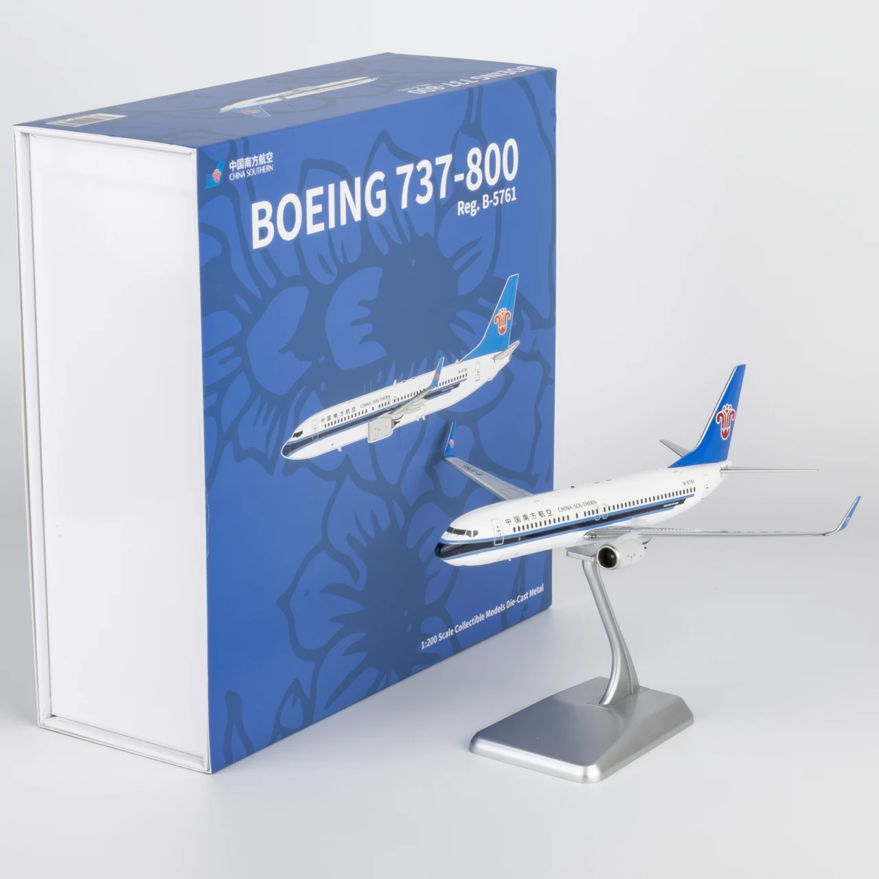 

24192, коллекционный самолет из сплава, подарок, модель NG, 1:200, Китай, Southern Airlines Boeing B737-800, литой под давлением самолет, модель реактивного самолета B-5761